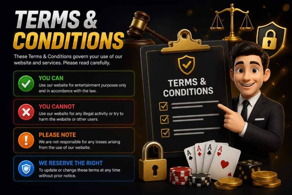 terms and caditon 3 patti